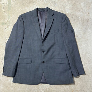 Lauren Ralph Lauren Blazer Men’s Size 44L Gray Wool Two Button Front Pockets